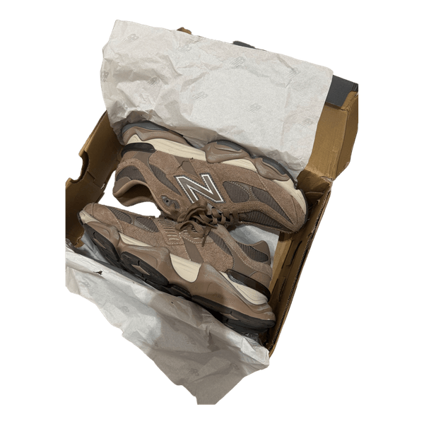Brown New Balance sneakers