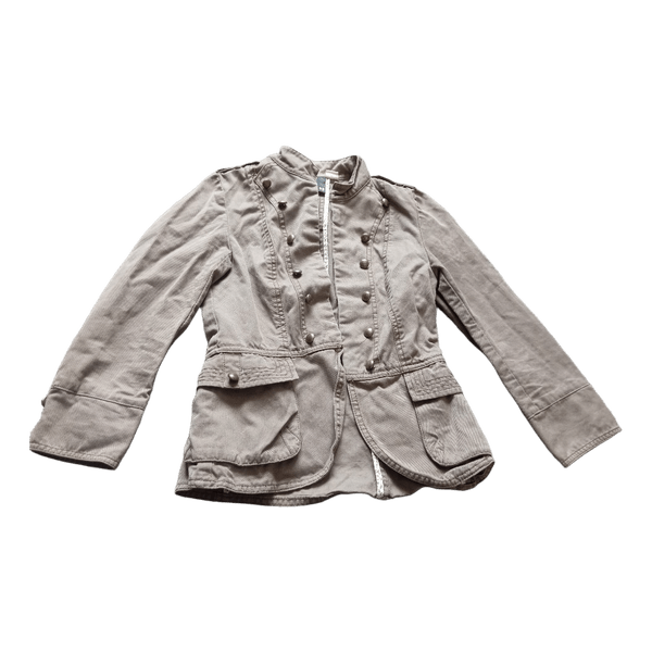 Khaki military jacket