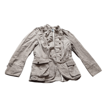 Khaki military jacket