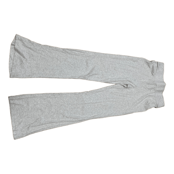 Grey wide leg trousers