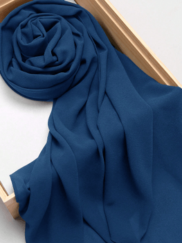 Minimalist chiffon scarf