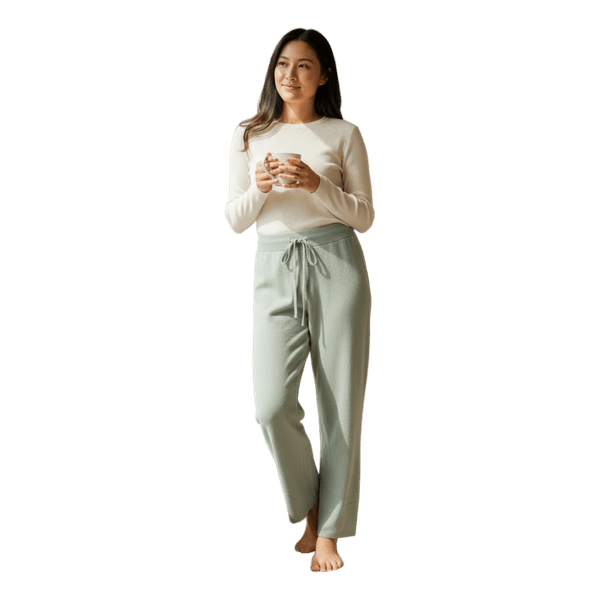 Mint green lounge pants