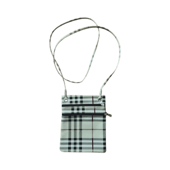 Ruutukuosinen olkalaukku