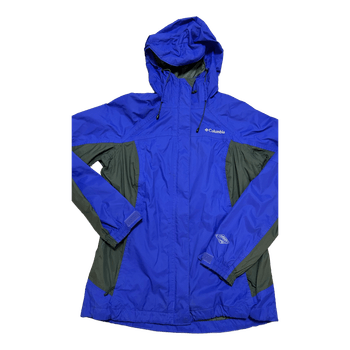 Columbia blue rain jacket