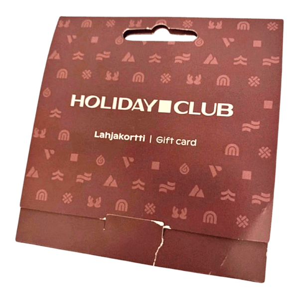 Holiday Club gift card