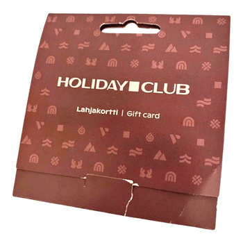 Holiday Club gift card