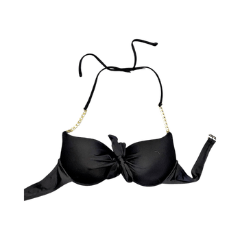 Black bikini top