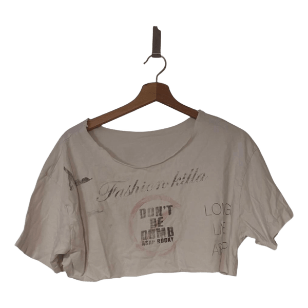 Beiges cropped t-shirt ASAP ROCKY