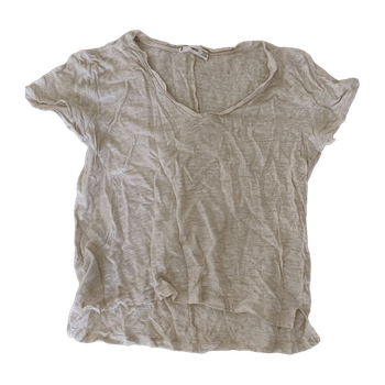 Mango/100% linen top
