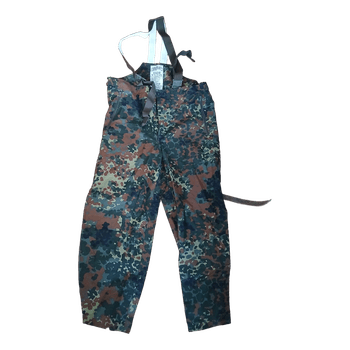 Bundeswehr Flecktarn rain pants