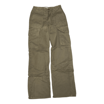 Khaki cargo trousers