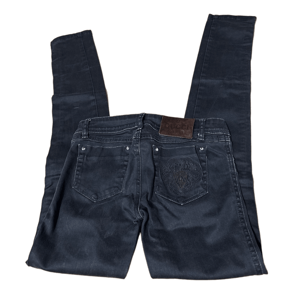 Black Gucci skinny jeans