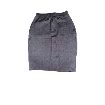 Grey pencil skirt