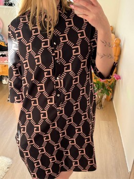 La blanche patterned dress