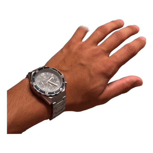 Scorpion armbåndsur i stål