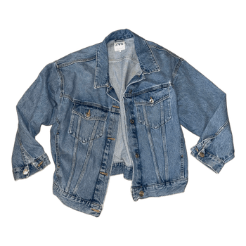 Zara blue denim jacket