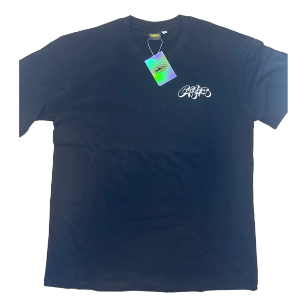 Black Corteiz graphic t-shirt