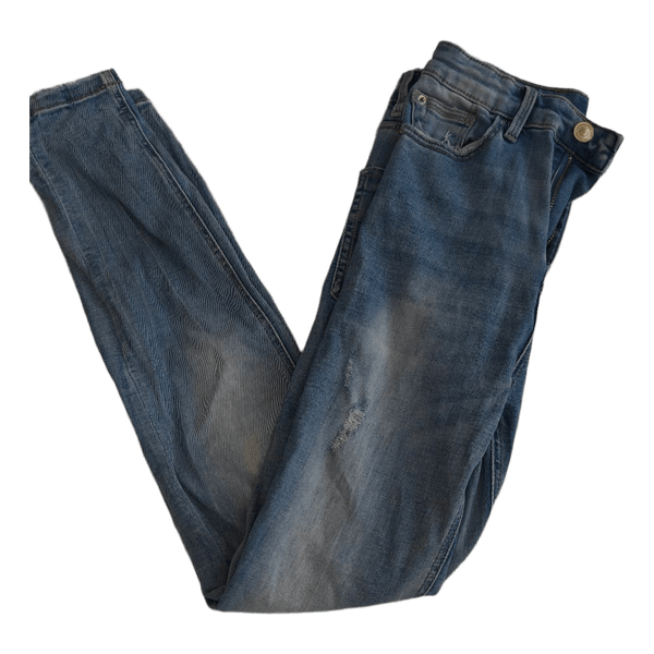 Siniset Stradivarius skinny-farkut