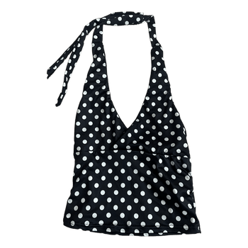 Polka dot top XS
