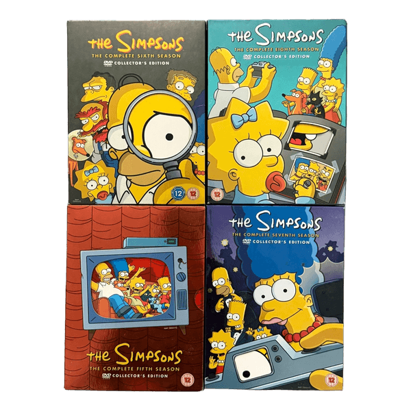 The Simpsons DVD-bokseja