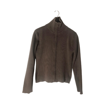 Ruskea ribbineuletakki