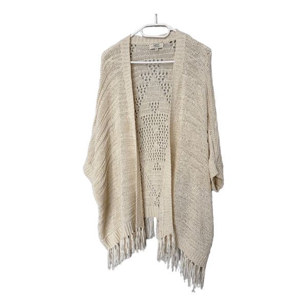 Cream crochet cardigan