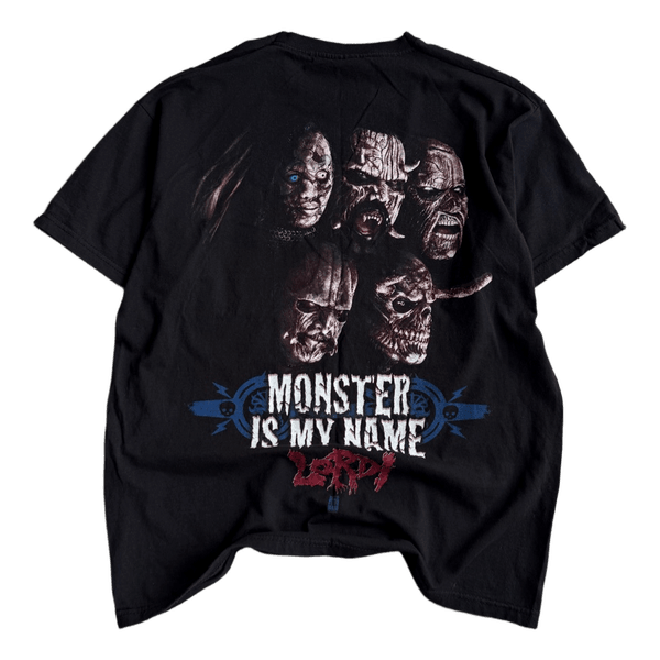Lordi Licensed 2 Side Print T Lordi x Monster Is My Name 2015 x FOTL bändipaita