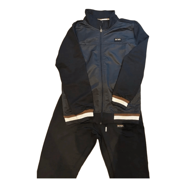 Black tracksuit set