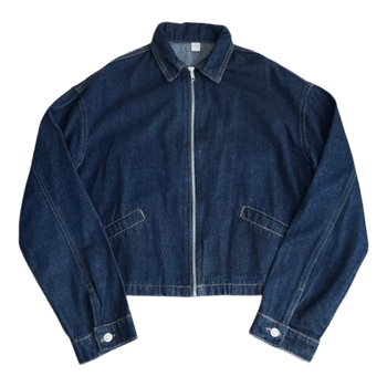 Musera blue denim zip jacket