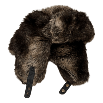 Faux fur trapper hat / Ushanka