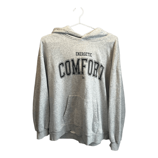 Grey graphic hoodie