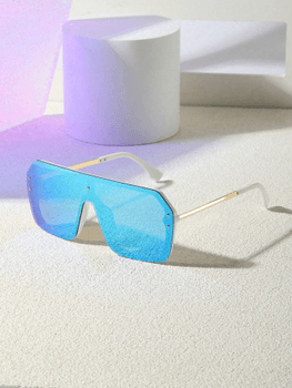 ocean-style big frame glasses