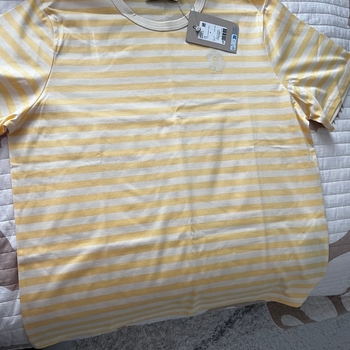 Yellow striped t-shirt Marimekko