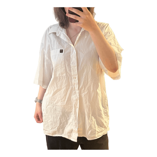White button up shirt