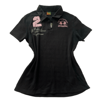 Black La Martina polo