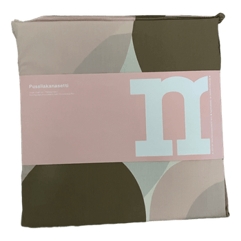 Marimekko Sydämet pussilakanasetti 150x210 cm + 50x60 cm