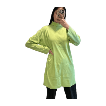 Collusion Green Polo Shirt Dress