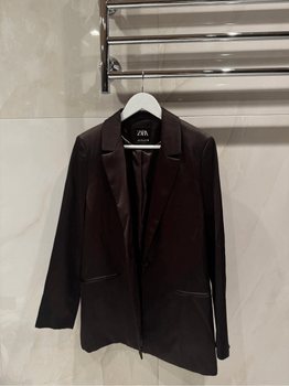 Brown Blazer Zara