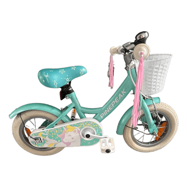 Grøn Pinepeak børnecykel