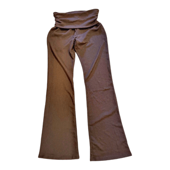 Only brown flare pants