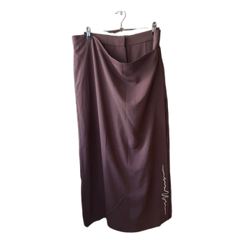 Brown wide leg trousers