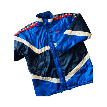 Sininen Kappa toppatakki xl