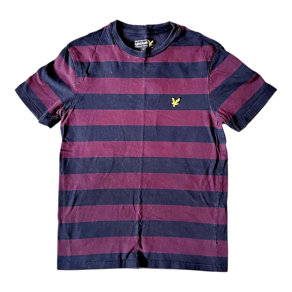 Lyle & Scott raidallinen t-paita