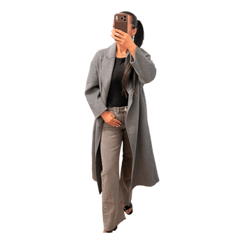 H&M wool blend oversize villakangastakki, koko XS
