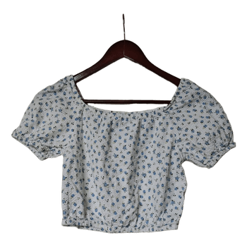 Floral cropped top