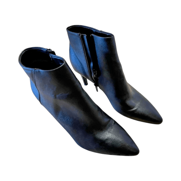 Peacocks black high heel boots