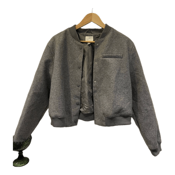 Harmaa H&M bomber takki