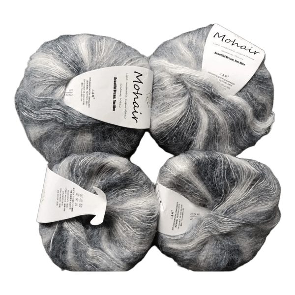 Mohair verpalų kamuoliukai