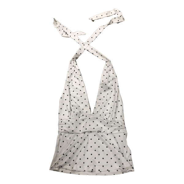 Prikket halterneck top