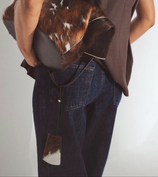 Mørkeblå jeans
